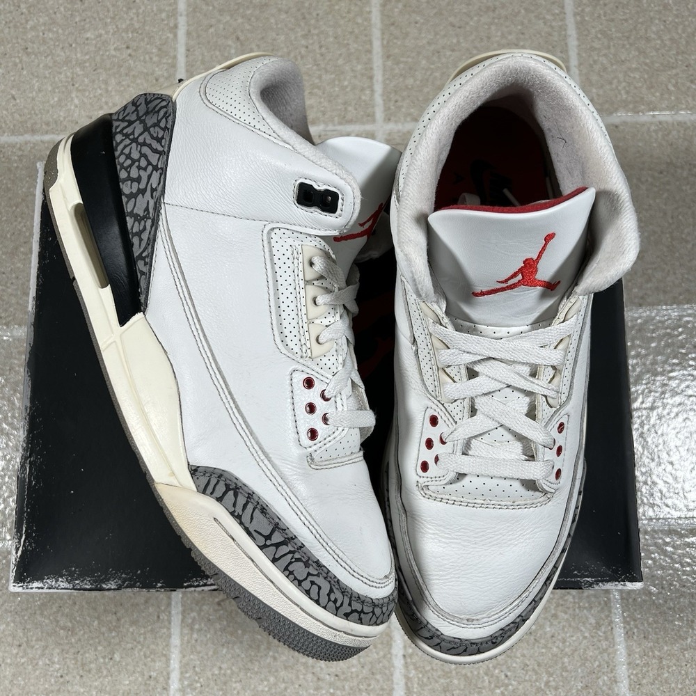 Nike Air Jordan 3 Retro White Cement Reimagined 2023 DN3707-100 Size 10